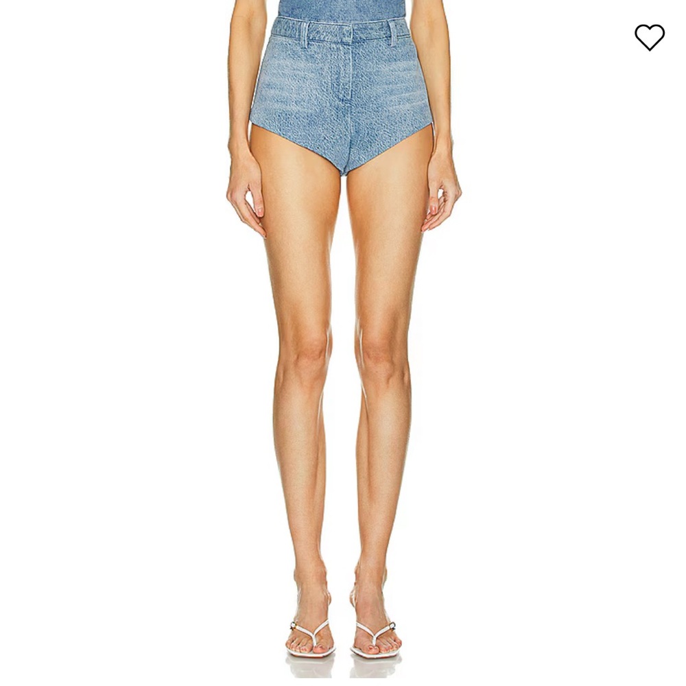 Retrofete Brianna denim shorts size 26